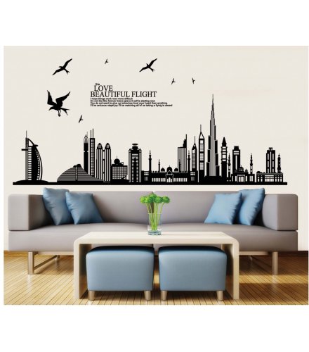 WST014 - Chic And Creative Wall Decor Sticker